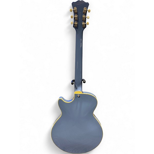 Used D'Angelico EX-SS Tour Slate Blue Hollow Body Electric Guitar