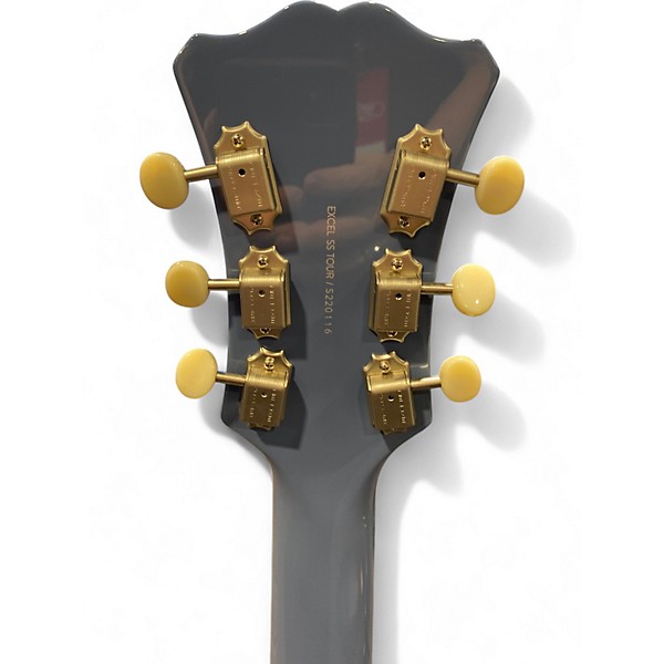 Used D'Angelico EX-SS Tour Slate Blue Hollow Body Electric Guitar