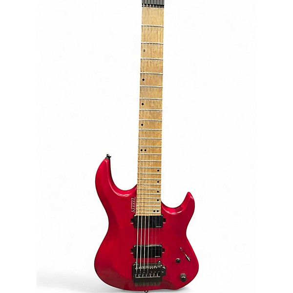 Used Kiesel OSIRIS 07 FLAT CRIMSON RED Solid Body Electric Guitar