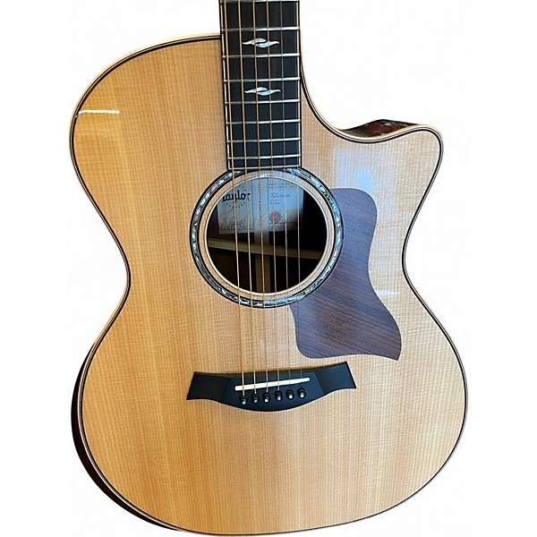 Used Taylor 814CE Natural Acoustic Electric Guitar