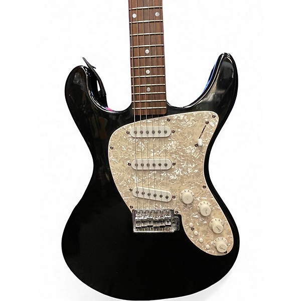 Used Danelectro Danoblaster Black Solid Body Electric Guitar