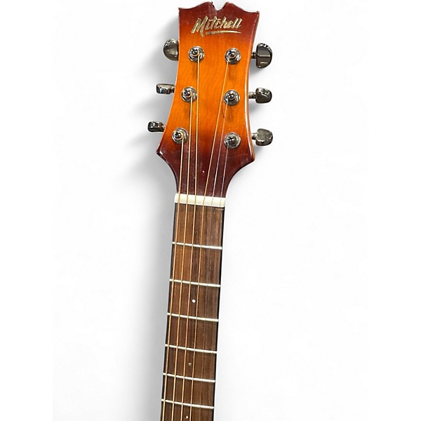 Used Mitchell MX430SM Whiskey Burst Acoustic Electric Guitar