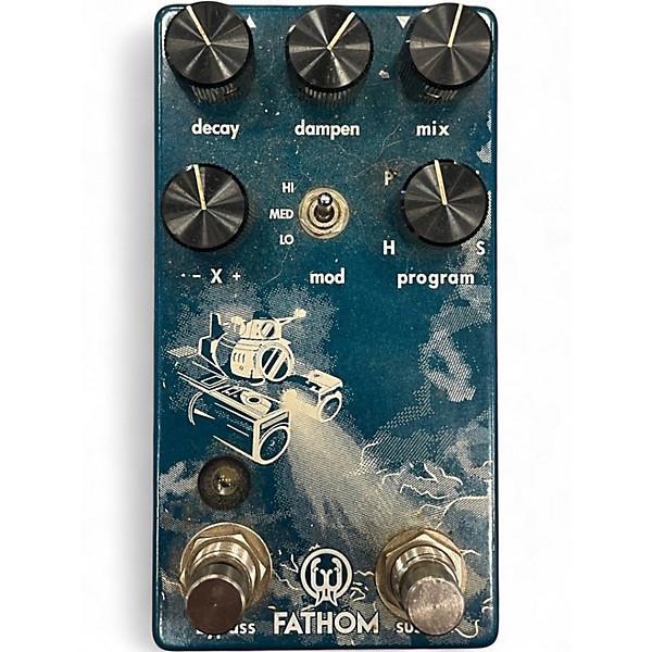 Used Walrus Audio Fathom Reverb Effect Pedal