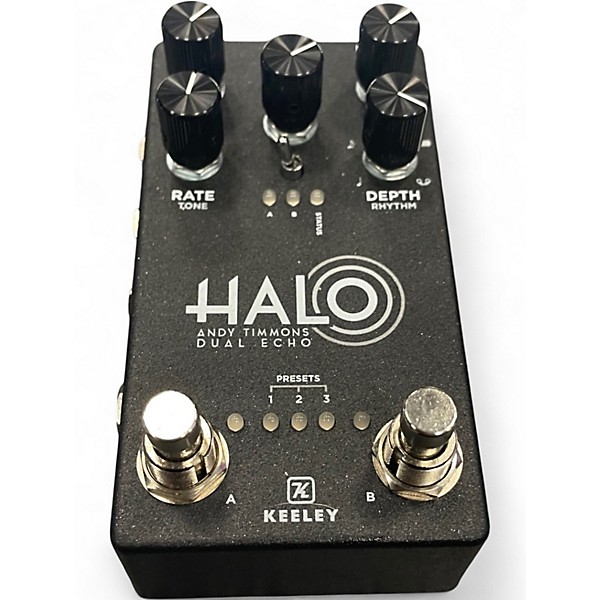Used Keeley HALO Andy Timmons Duel Echo Effect Pedal
