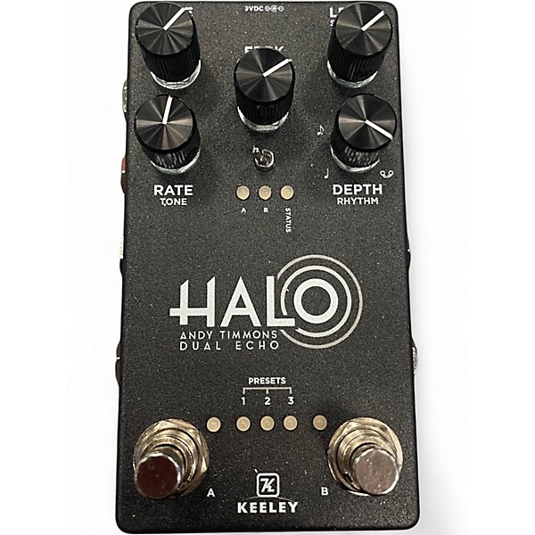 Used Keeley HALO Andy Timmons Duel Echo Effect Pedal