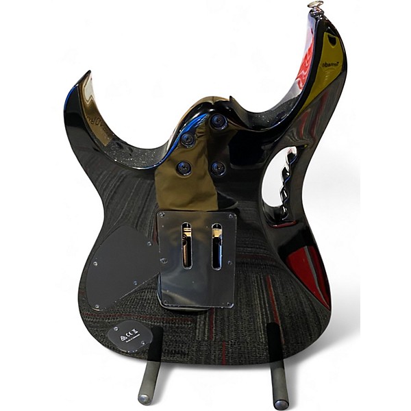 Used Ibanez JEM77P Blue Floral Solid Body Electric Guitar