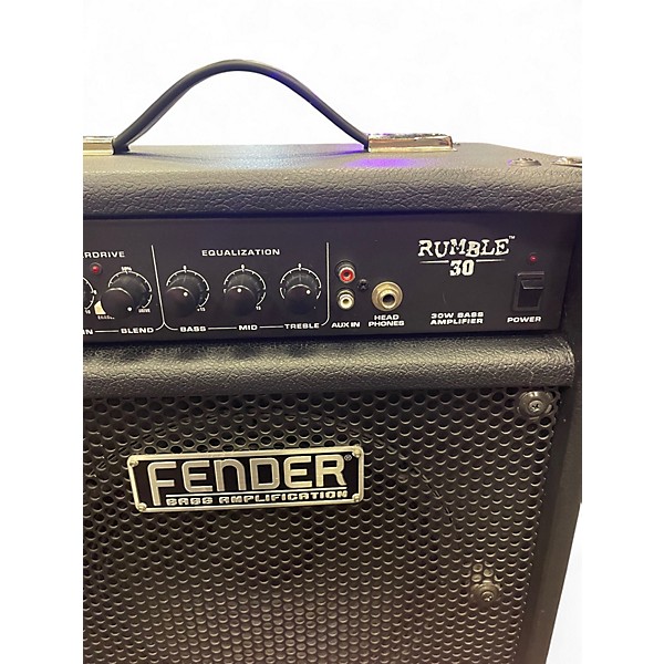 Used Fender Rumble 30 30W 1x10 Bass Combo Amp