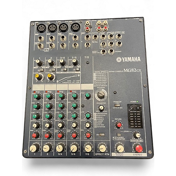 Used Yamaha MG82CX Unpowered Mixer