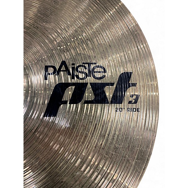 Used Paiste 20in PST3 Ride Cymbal