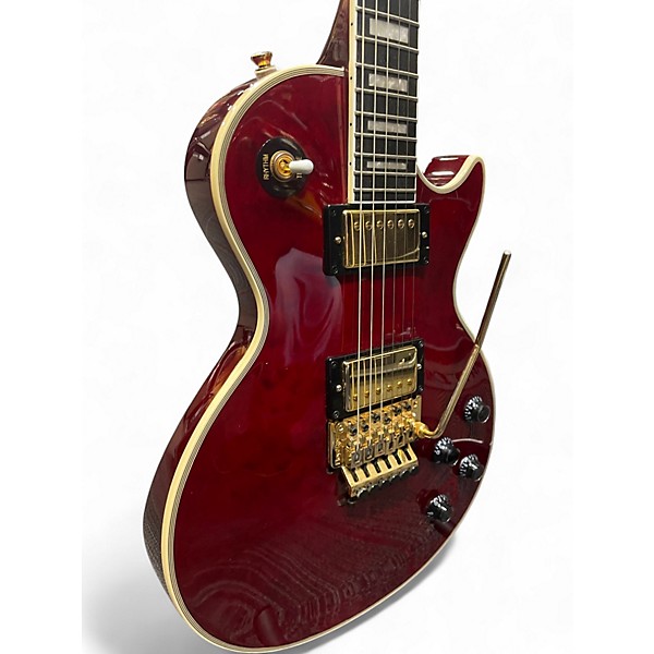 Used Epiphone ALEX LIFESON AXCESS Ruby Solid Body Electric Guitar