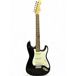 Vintage 2004 Fender Standard Stratocaster BLACK Solid Body Electric Guitar