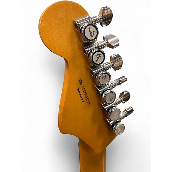 Used Fender Player Plus Stratocaster Amber Solid Body Electric Guitar