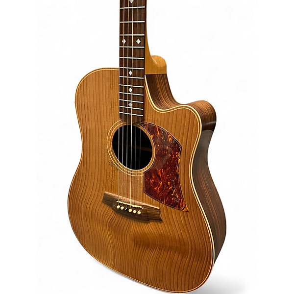 Used Cole Clark FL2EL-RDWD Natural Acoustic Electric Guitar