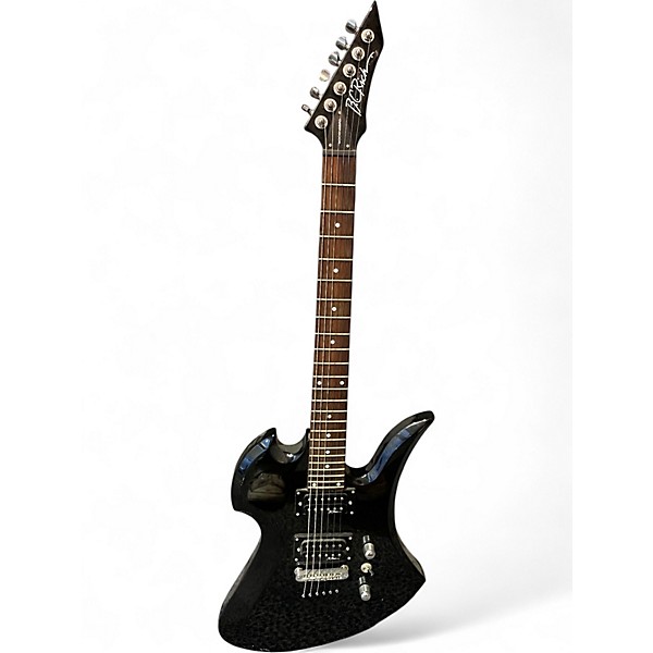 Used B.C. Rich Mockingbird Plus Black Solid Body Electric Guitar