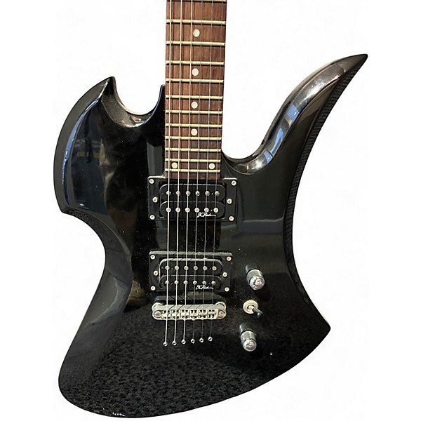 Used B.C. Rich Mockingbird Plus Black Solid Body Electric Guitar