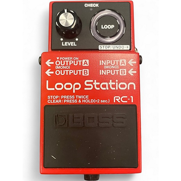 Used BOSS RC1 Loop Station Pedal
