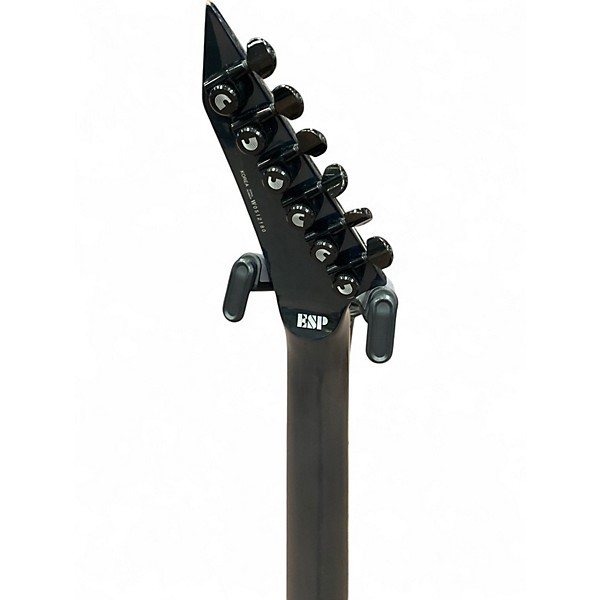 Used ESP LTD MH400 Trans Charcoal Solid Body Electric Guitar