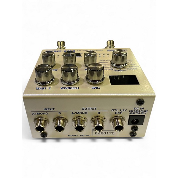 Used BOSS DD200 Digital Delay Effect Pedal