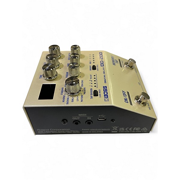 Used BOSS DD200 Digital Delay Effect Pedal