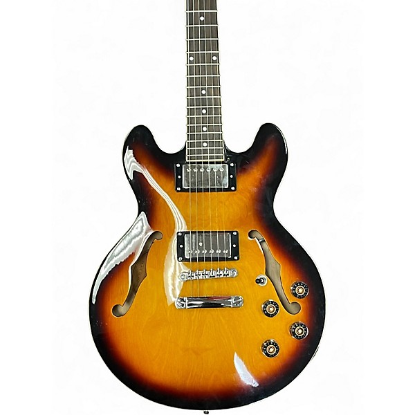 Used Epiphone ES339 Sunburst Hollow Body Electric Guitar