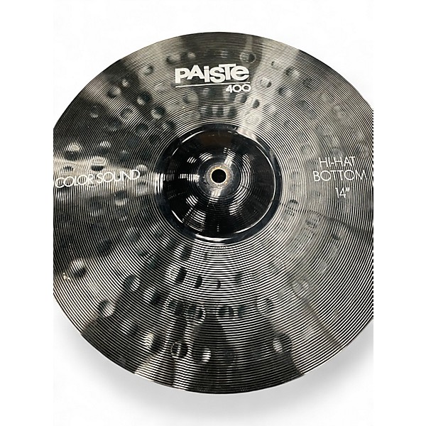 Used Paiste 14in 400 Color Sound Pair Cymbal