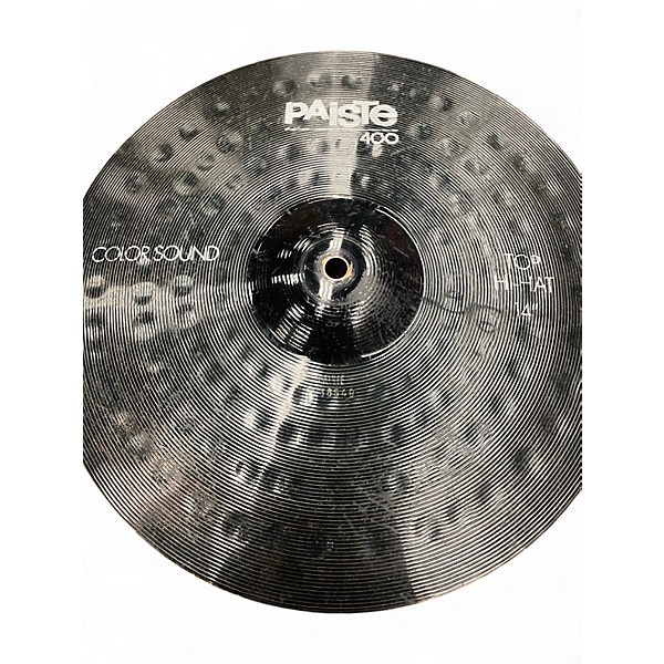 Used Paiste 14in 400 Color Sound Pair Cymbal