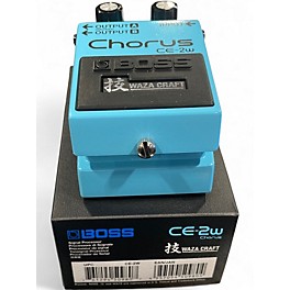 Used BOSS CE2W Waza Craft Chorus Effect Pedal