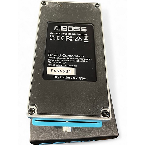 Used BOSS CE2W Waza Craft Chorus Effect Pedal