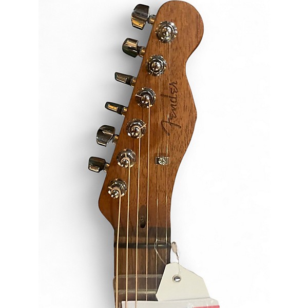 Used Fender Acoustasonic Player Telecaster Butterscotch Blonde Acoustic Electric Guitar