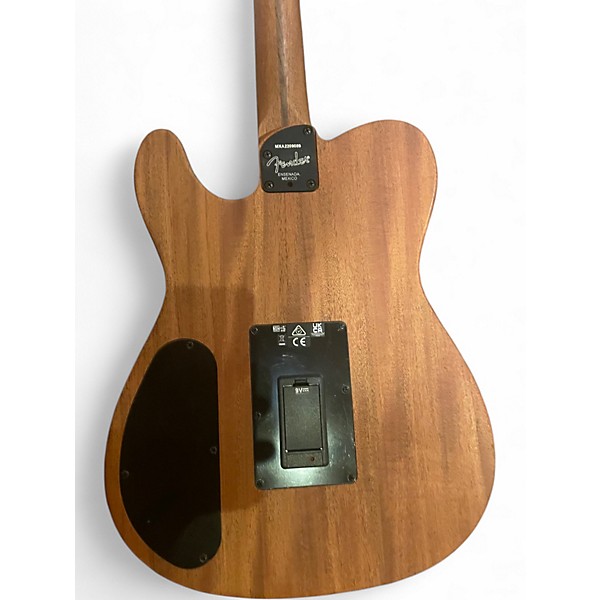 Used Fender Acoustasonic Player Telecaster Butterscotch Blonde Acoustic Electric Guitar