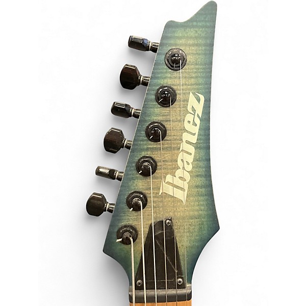 Used Ibanez RGD61AL STAINED SAPHIRE BLUE BURST Solid Body Electric Guitar