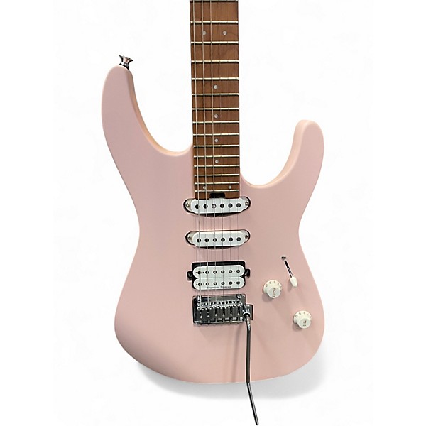 Used Charvel Pro-Mod DK24 HSS Satin Shell Pink Solid Body Electric Guitar