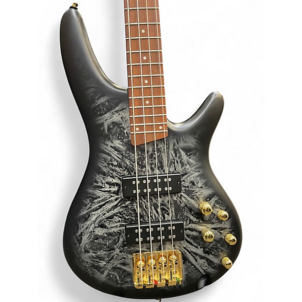 Used Ibanez SR300EDX black ice Electric Bass Guitar