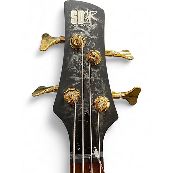 Used Ibanez SR300EDX black ice Electric Bass Guitar