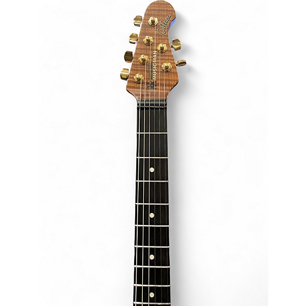 Used Ernie Ball Music Man Jason Richardson Cutlass Rorschach Red Solid Body Electric Guitar