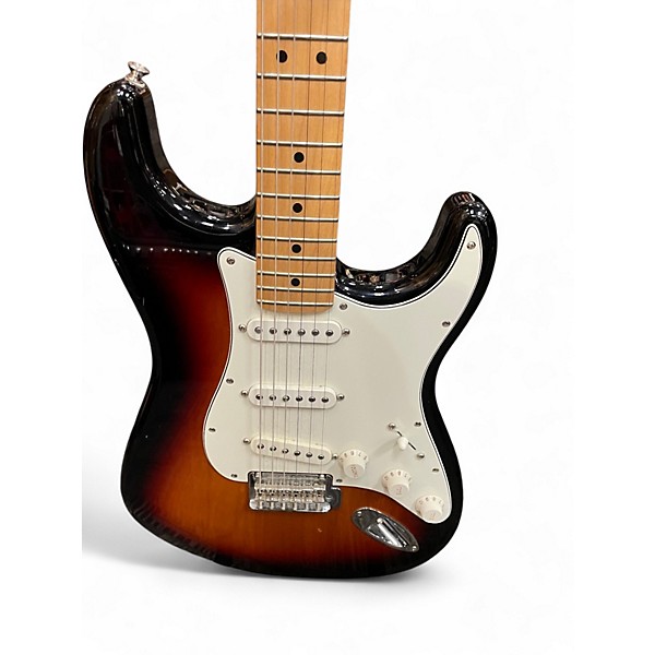 Used Fender Player Stratocaster 3 Color Sunburst Solid Body Electric Guitar