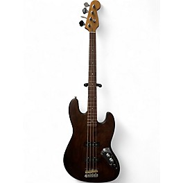 Used Reuter Guitars Jazz Bass Walnut Electric Bass Guitar