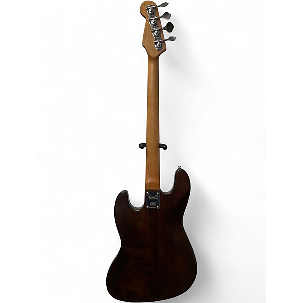 Used Reuter Guitars Jazz Bass Walnut Electric Bass Guitar