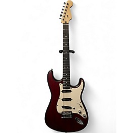 Used Reuter Guitars Strat Style Oxblood Solid Body Electric Guitar
