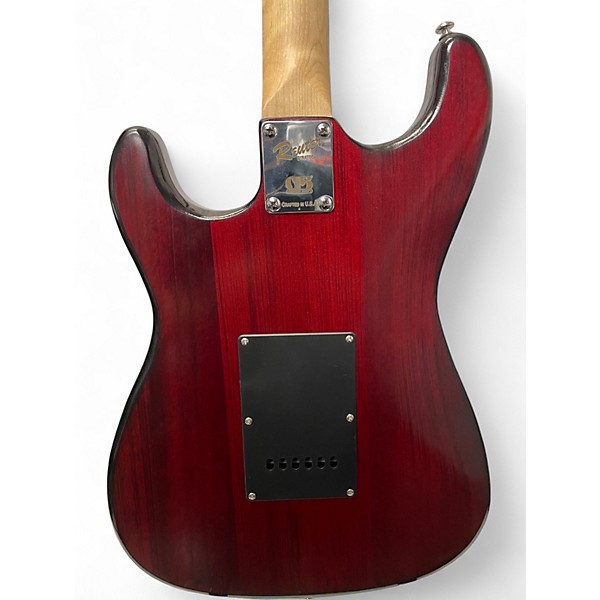 Used Reuter Guitars Strat Style Oxblood Solid Body Electric Guitar