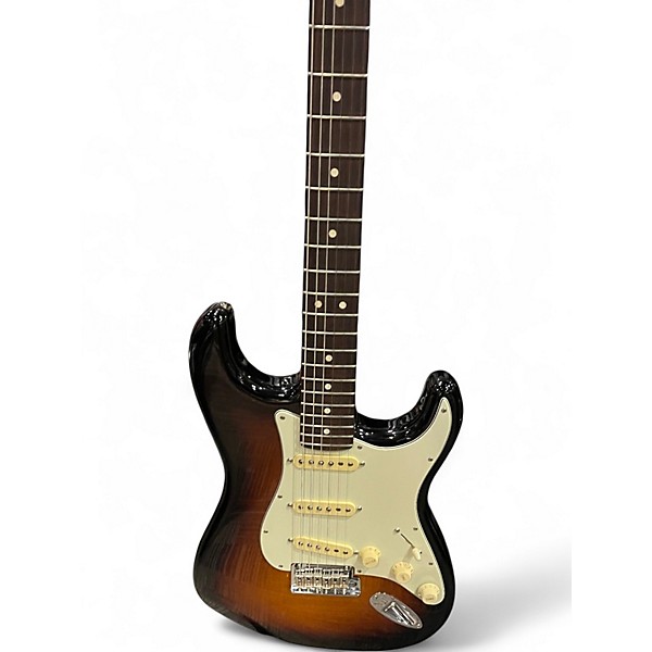 Used Fender American Professional II Stratocaster 2 Color Sunburst Solid Body Electric Guitar