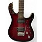 Used Peavey EXP Trans Red Solid Body Electric Guitar