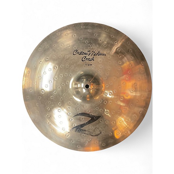 Used Zildjian 17in Z Custom Medium Crash Cymbal