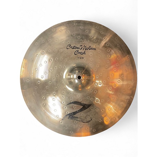 Used Zildjian 17in Z Custom Medium Crash Cymbal