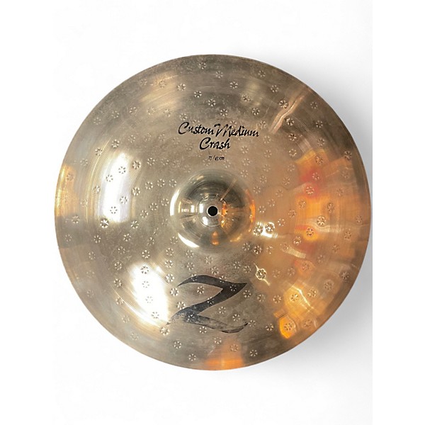 Used Zildjian 17in Z Custom Medium Crash Cymbal