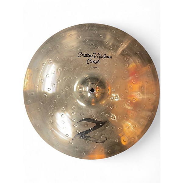 Used Zildjian 17in Z Custom Medium Crash Cymbal