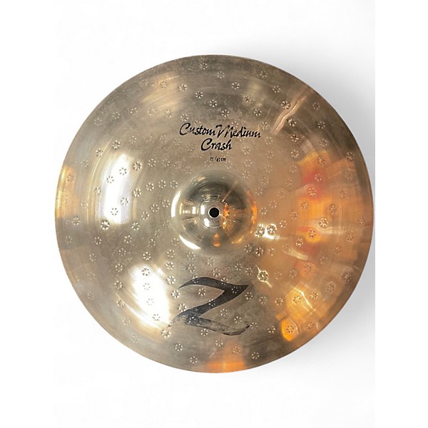 Used Zildjian 17in Z Custom Medium Crash Cymbal