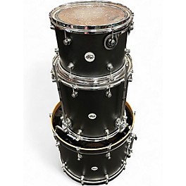 Used DW 3 Piece Design Series Black Drum Kit