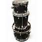 Used DW 3 Piece Design Series Black Drum Kit