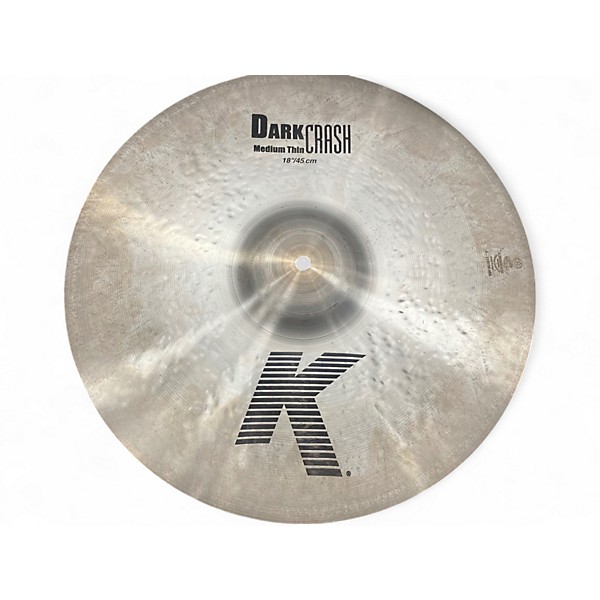 Used Zildjian 18in K Custom Dark Crash Cymbal